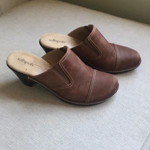 Softspots Leather Clogs